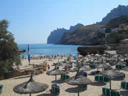 Guide to Cala San Vicente - Tourist and Travel Information, Hotels, Cala Molins Beach